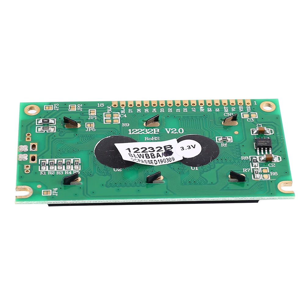 DC 3,3 V lcd 12232 ЖК-дисплей модуль белый символ синий фон 12232 точечная матрица 122x32 экран SED1520 драйвер