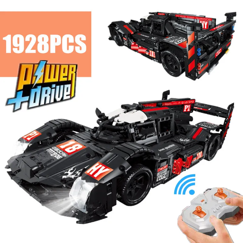 

New MOC Super Racing Car R18 Fit Lepinings Technic Building Block Bricks Kid Educational Toys Christmas Gifts Kid Gift