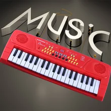 Детская электронная клавиатура для взрослых 37 ключ wan ju qin мобильный телефон iPad многофункциональное пианино