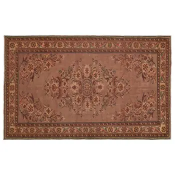 

Handmade Brown Vintage Overdyed Turkish Area Rug 170x274 Cm-5'7''X8'12''