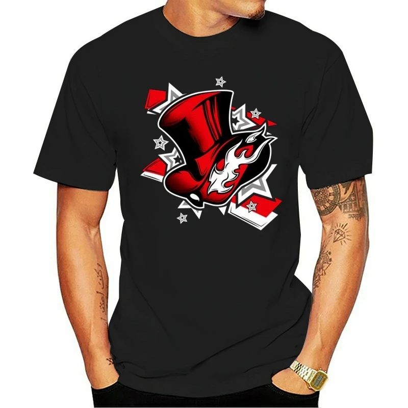

Men tshirt Phantom Thieves Persona 5 T Shirt Printed T-Shirt tees top