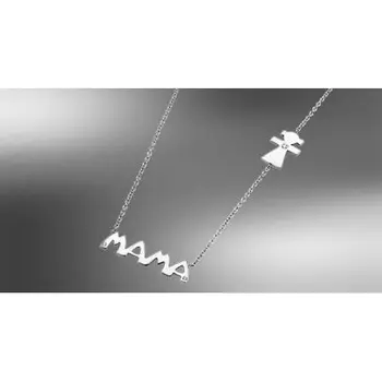 

Necklace LOTUS LP1239-1/1 925mm SILVER breast