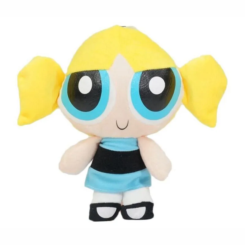 25 см милые девочки Powerpuff Мягкие плюшевые игрушки Bubbles Blossom Buttercup blistina Плюшевые рождественские подарки, куклы для детей