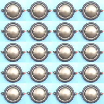 

20pc PURE Aluminum Flat wire Diaphragm For B&C DE900 BC-MMD900-8 EAW CD-3514, KF650 Driver Titanium Pillar center distance 110mm