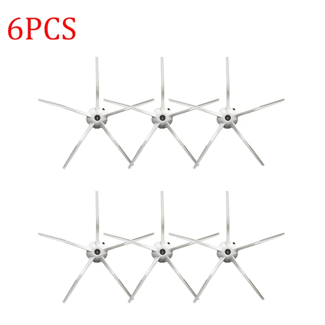 Replacement Accessories for XiaoMi for Roborock S5 Max S50 S55 S6 S6 Pure Vacuum Cleaner Parts Washable HEPA Filter Main Brush SMT301-6PCS