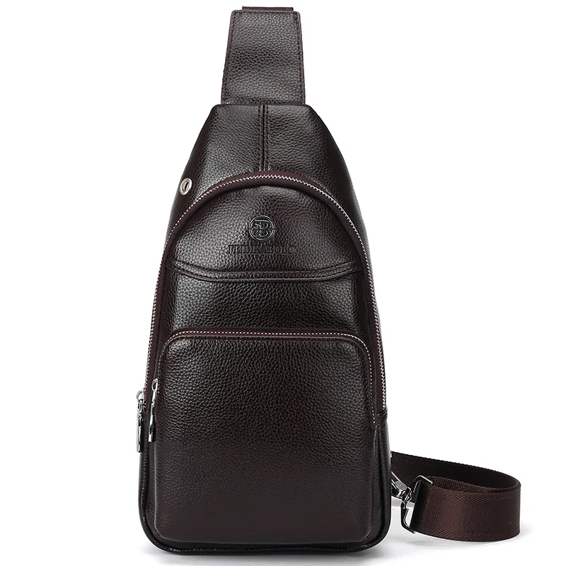 

2019 New Style Men Chest Bag Fashion Korean-style Fashion Business Casual Shoulder Bag Single-shoulder Bag Sports Bag