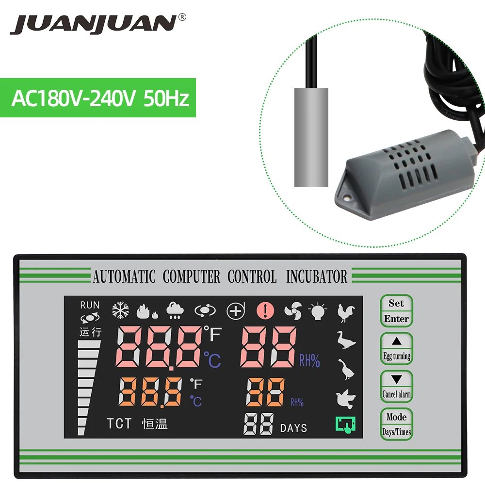 Hot Item Incubator Automatic Egg-Incubator-Control-System Egg-Turning-Motor XM-18S Multifunction Lnwy3Bgxo5M