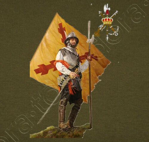 Espanoles Tercios Ancient Soldiers Spanish Foreign Legion T-Shirt. Summer Cotton O-Neck Short Sleeve Mens T Shirt New Size S-3XL