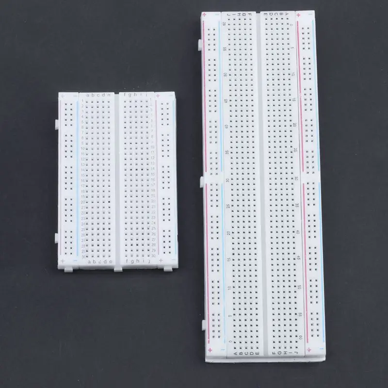 830-Point Solderless макетная плата+ 400-Point макетная плата+ макетные соединительные провода+ USB кабель+ модуль питания для arduino, упаковка