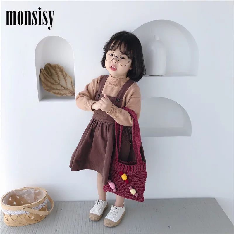 Маленькая сумка Monsisy для мальчиков и девочек Детский кошелек Детская через плечо