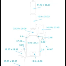 2004 naustique SV211 коврик для кокпита лодка EVA тик настил 1/" 6 мм