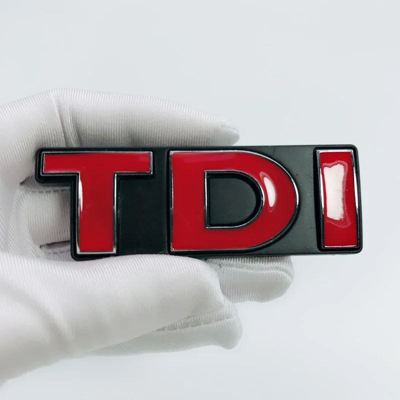 1 шт. бесплатная доставка логотип передней части из АБС пластика TDI|Наклейки на
