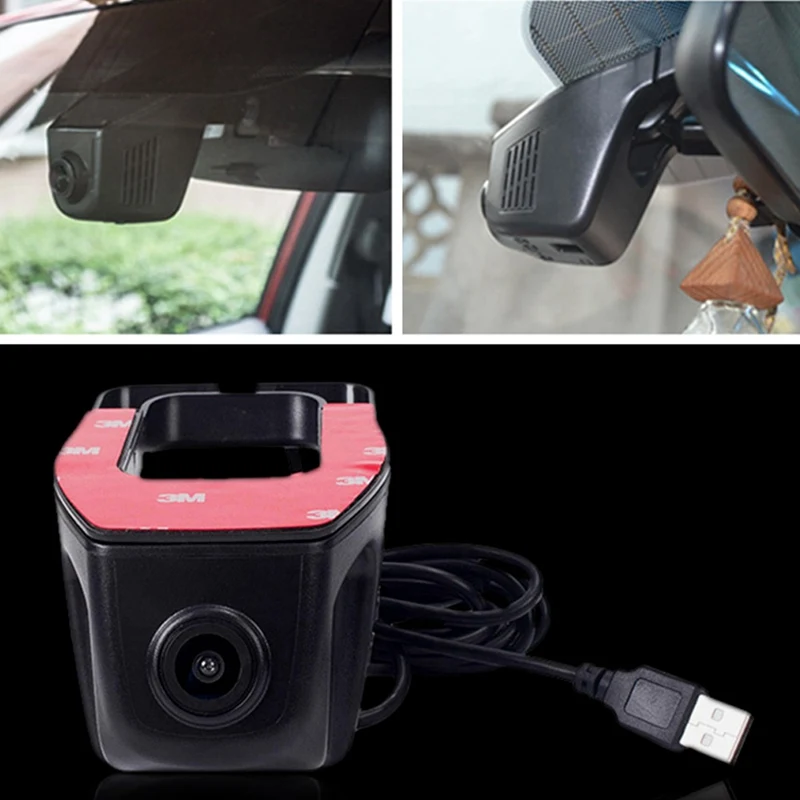 Universial 1080P FHD Автомобильный видеорегистратор 2MP камера видеорегистратор WiFi gps g-сенсор Даш-камера USB аксессуар для автомобиля