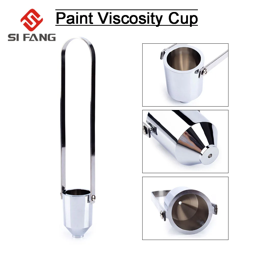 50ml Measuring Cup 2 Paint Viscosity Test Cup For Liquid Viscosity
