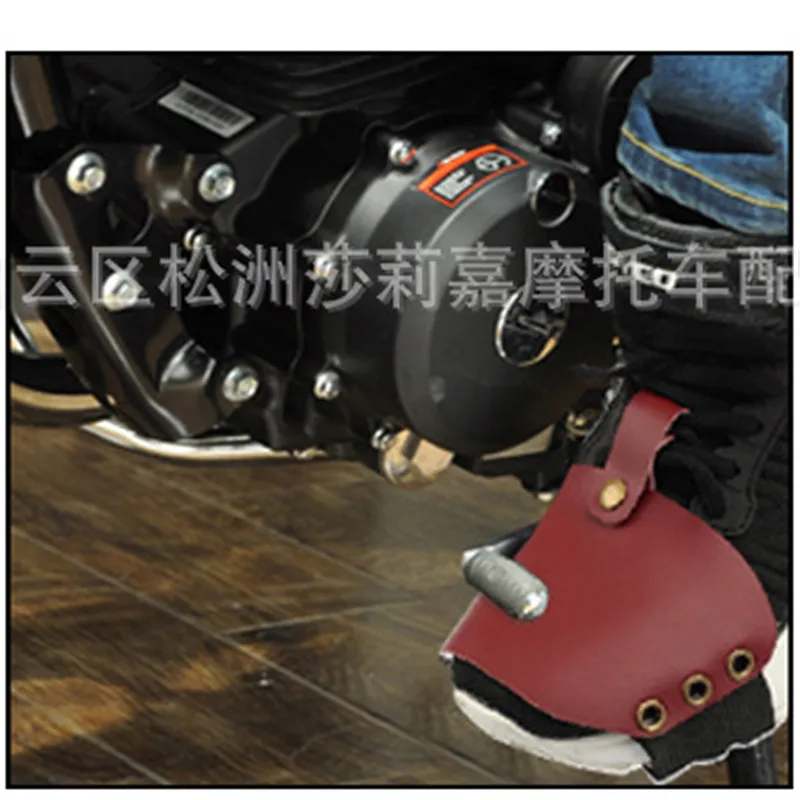 Ретро, кофейная кожа, классические аксессуары, moto rycle, колодка для обуви, сдвиг, для верховой езды, Ретро стиль, коричневые, мото сапоги, покрытие, moto rbike, защита обуви
