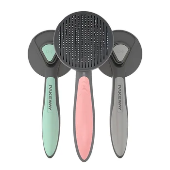 

Hair Removal Comb For Dogs Cat Detangler Fur Trimming Dematting Deshedding Brush Grooming Tool For Matted Long Hair Curly Pet