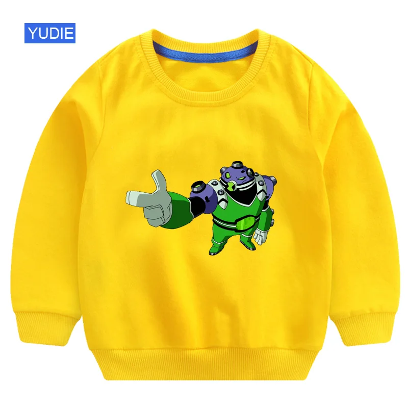 Ben10 футболки на мальчиков, Осеннее детское Толстовки для маленьких мальчиков с героями мультфильмов, одежда с длинным рукавом свитер детский пуловер Одежда для детей Топы с длинными рукавами - Цвет: 03