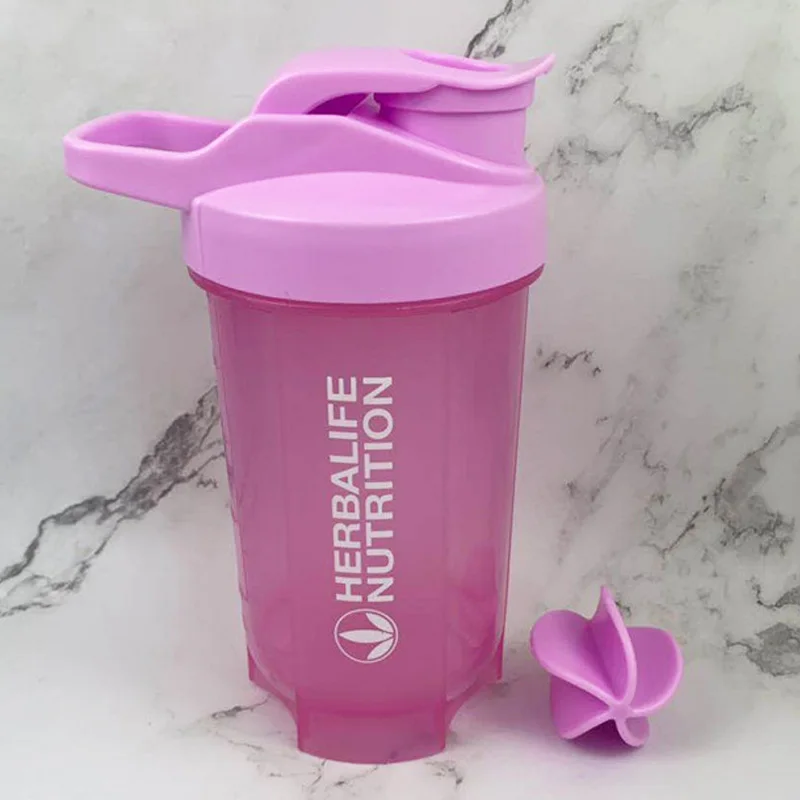 500ML 400 мл/500 мл herbalife питательный протеиновый порошок шейкер бутылка для воды спортивные бутылки фляжка посуда для напитков чашка BPA бесплатно - Цвет: 500ML