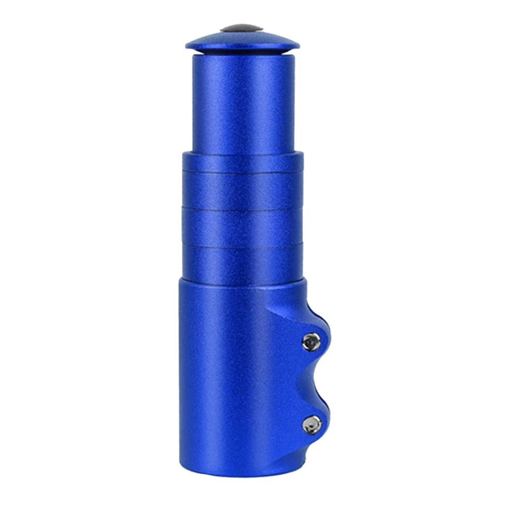 Blue Велосипед Stem Riser, MTB Руль Riser расширитель горный велосипед Head up адаптер для горного велосипеда, шоссейный велосипед-5 цветов - Цвет: Blue