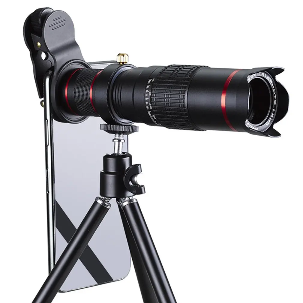 4K HD 22X Optical Zoom Camera Lens Telephoto Lens Mobile Telescope Phone for Smartphone Cellphone lente para celular