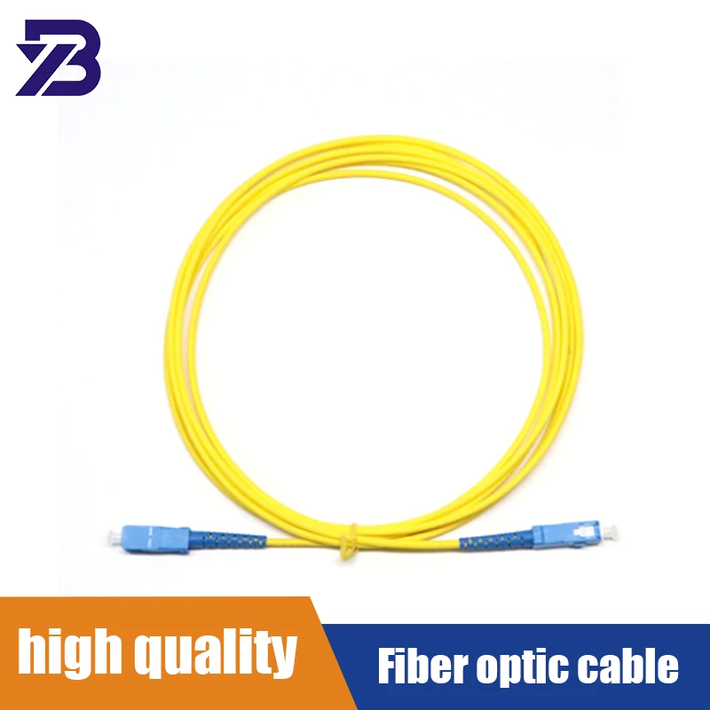 Optic Fiber Jumper Patch Cord SC/UPC-SC/UPC SM Single fiber 3M