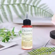 30 мл макияж Чернила для татуировок насыщенный цвет Перманентный натуральный растительный боди-арт пигмент не раздражающий Профессиональные татуировки аксессуары