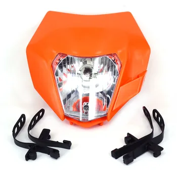 

Motorcycle 2016 Universal Headlight Headlamp For KTM SXF EXC XCF SMR 150 200 250 350 450 Enduro Supermoto Dirt Bike Motocross