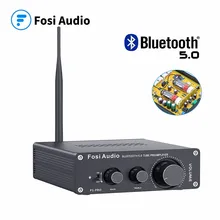 Fosi Audio P1 Pro Bluetooth 5 0 трубчатый усилитель мини HiFi стерео буферный