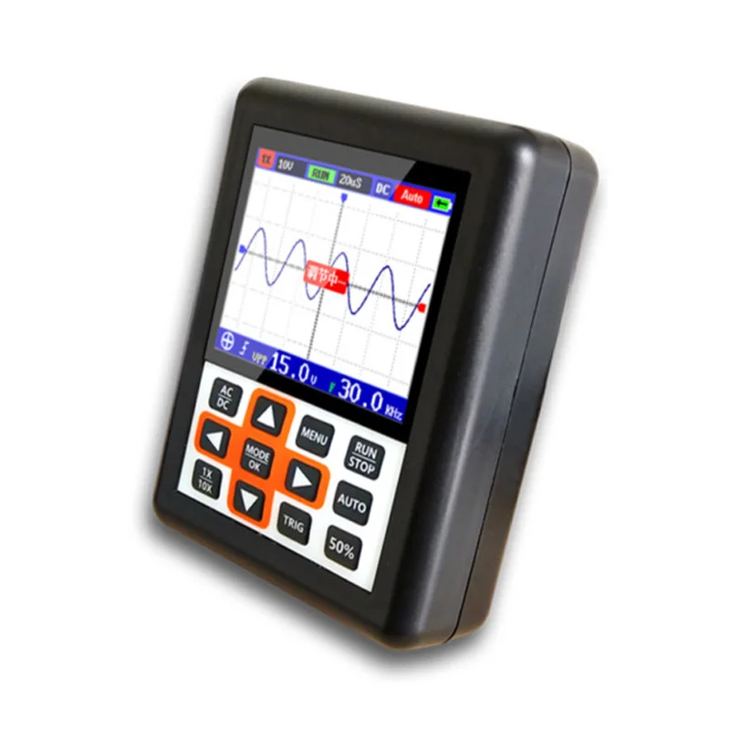 

O120 DSO338 30MHz 200MSa/s Mini IPS LCD Digital Display Oscilloscope Set Kits