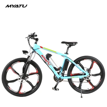 

MYATU M0126a Adult Electric Bike 250W 36V 8AH 26 Inch Lithium Battery E-Bike Road Mobility Bikes Offroad Mountain Bicycle