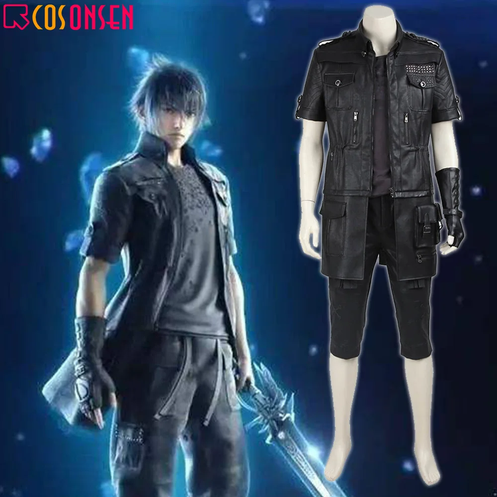 Final Fantasy XV Noctis Lucis Caelum Косплей Костюм Аниме игра FF15 Хэллоуин наряд взрослый костюм на заказ COSPLAYONSEN