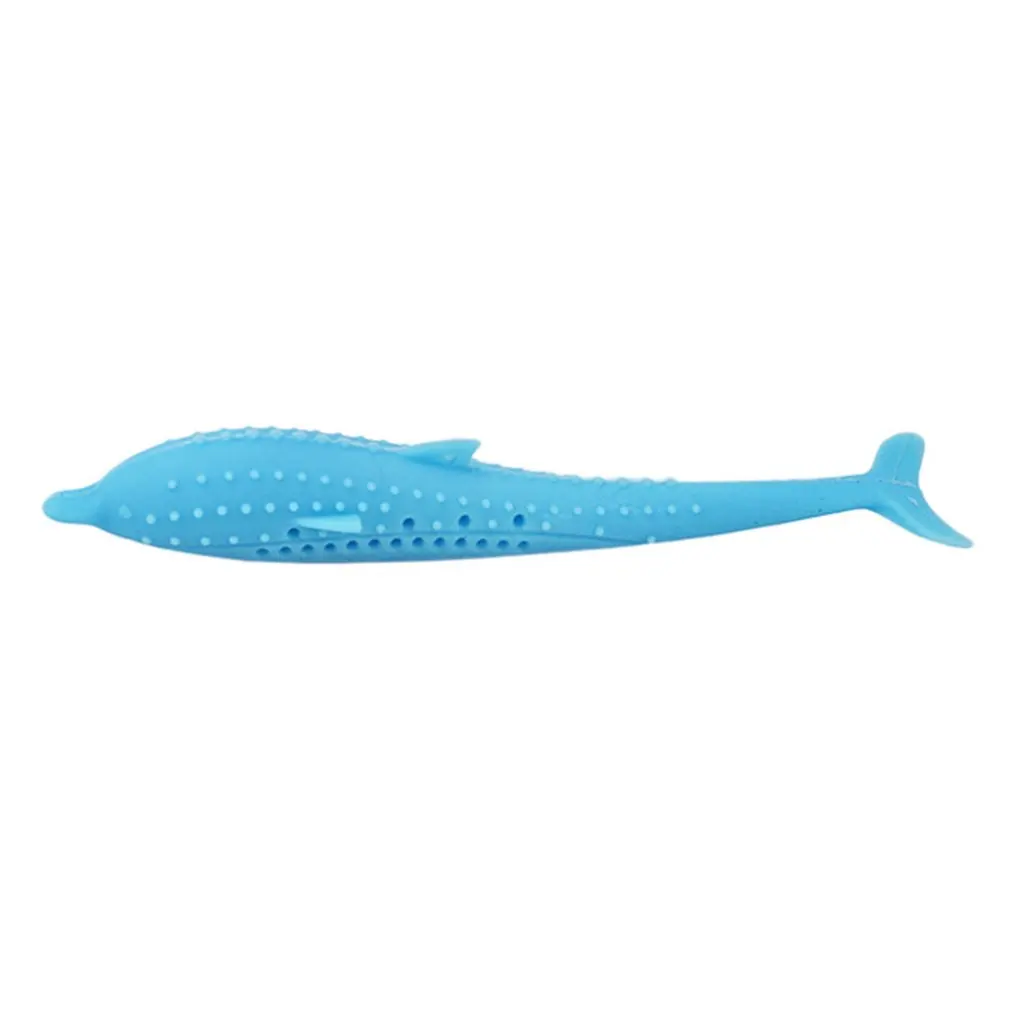 

Cat Self-Cleaning Toothbrush PEt Toothbrush Silicone Cat Teeth Cleaning Toy Dolphin Model Silicone Toothbrush