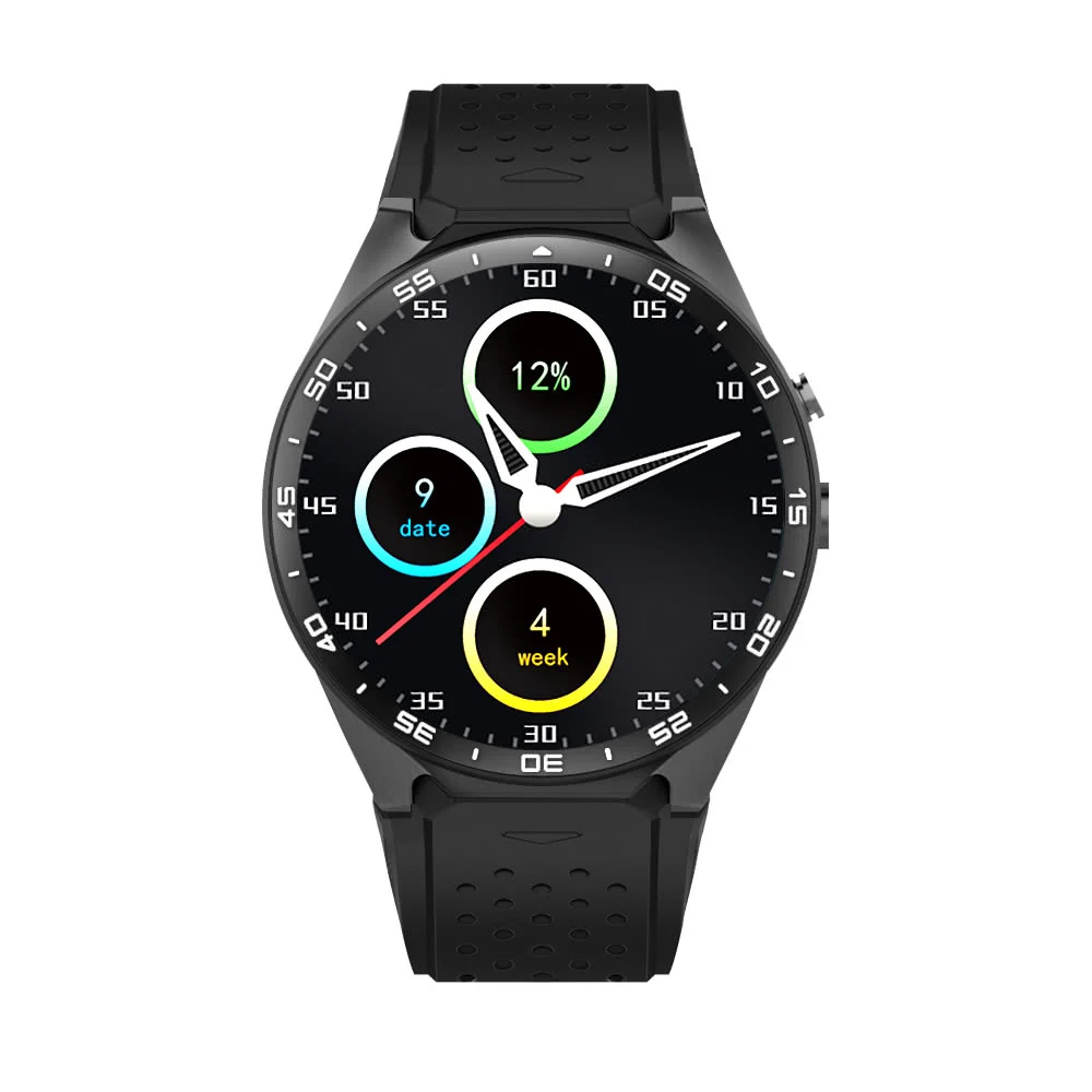 

3G Smart Watch Phone MTK6580 1.3GHZ 4GB ROM Bluetooth 4.0 WIFI GPS 2.0MP pedometer heart rating anti-theft etc IOS&Andriod