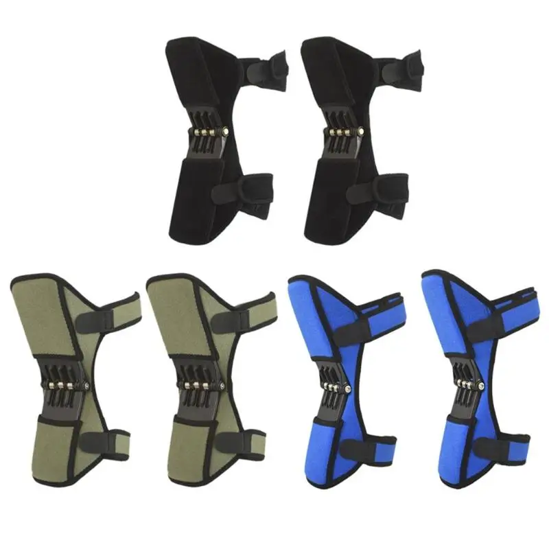 Hot Sale Knee Pads Delicate Design 2pcs Non-slip Knee Pads Power Lift Joint Brace Rebound Spring Force Stabilizer