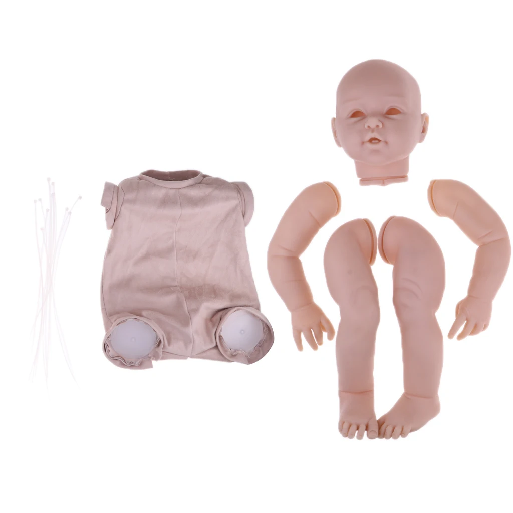 Настоящее прикосновение Reborn Baby Mold ткань наборы тела моделирование малыш новорожденный проснувшись кукла, дети взрослый подарок