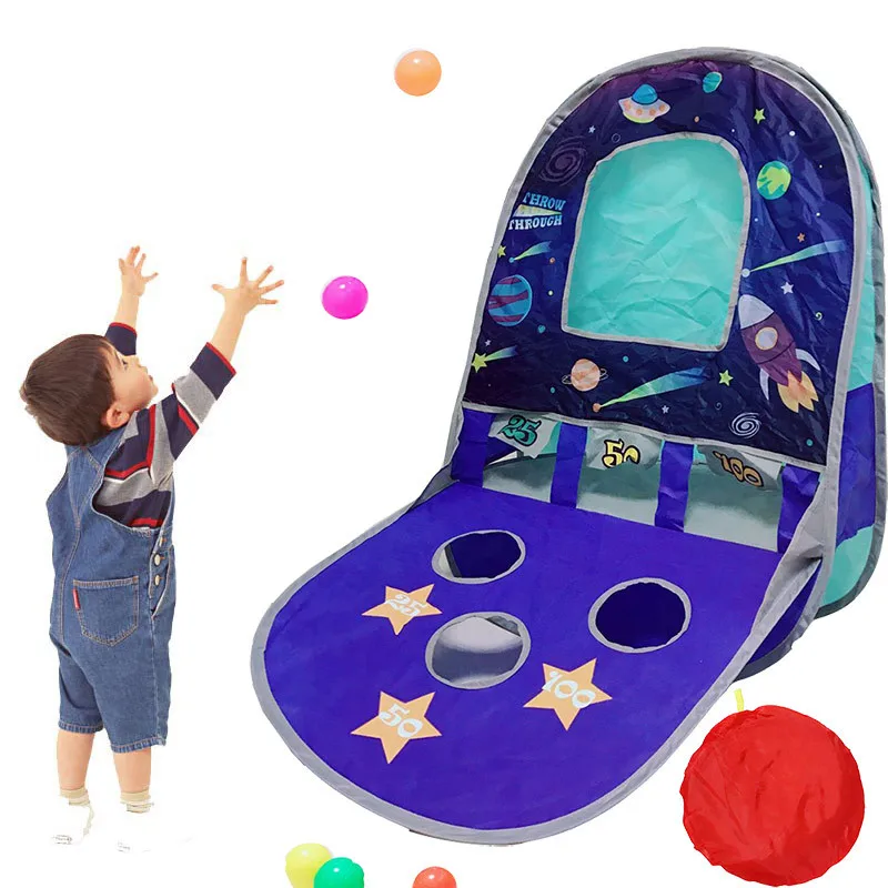 Стиль детская палатка Звездная версия открытый Крытый развивающие стрельба палатка Складная родитель и ребенок игра игрушечный дом