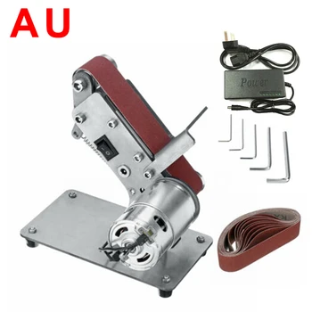 

Foldable DIY Mini Belt Sander Sanding Belts Polishing Grinding Machine Grinders