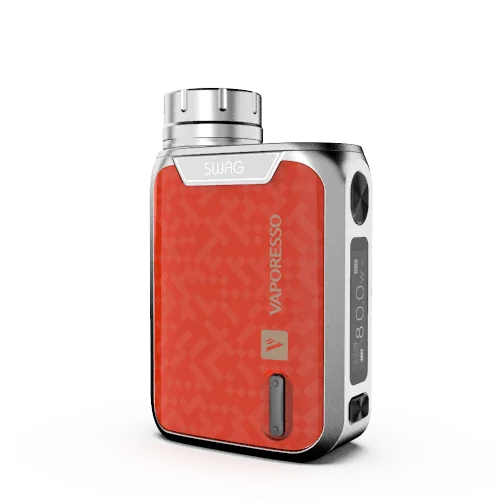 Красный Vaporesso Vape SWAG 2 комплект с коробкой Mod NRG ПЭ бак распылитель GT 4 сетки Катушки основной аккумулятор пара электронная сигарета - Цвет: Красный