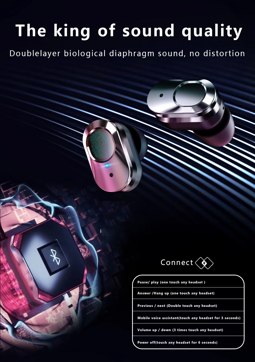 T92 Smart Watch Men 2021 Bluetooth Call Play Music HiFi TWS Earphone Custom Dial Temperature Monitor Smartwatch For Android Ios