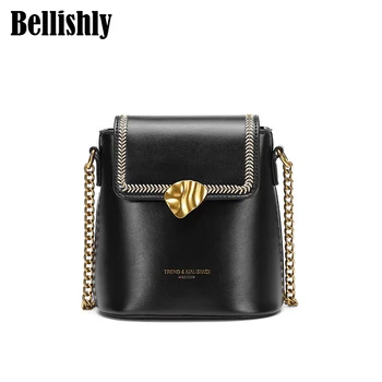 

Bellishly women's black bags Female louis bag Girls Small Mini bolsa crossbody bags for Lady fashion woman sac on shoulder borse