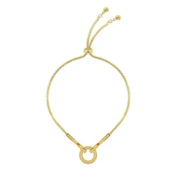 

Women Bracelet Fashion Wild Bracelet Pull Ring Bracelet Fashion Jewelry Exquisite Copper Simple Female Bracelet Gift
