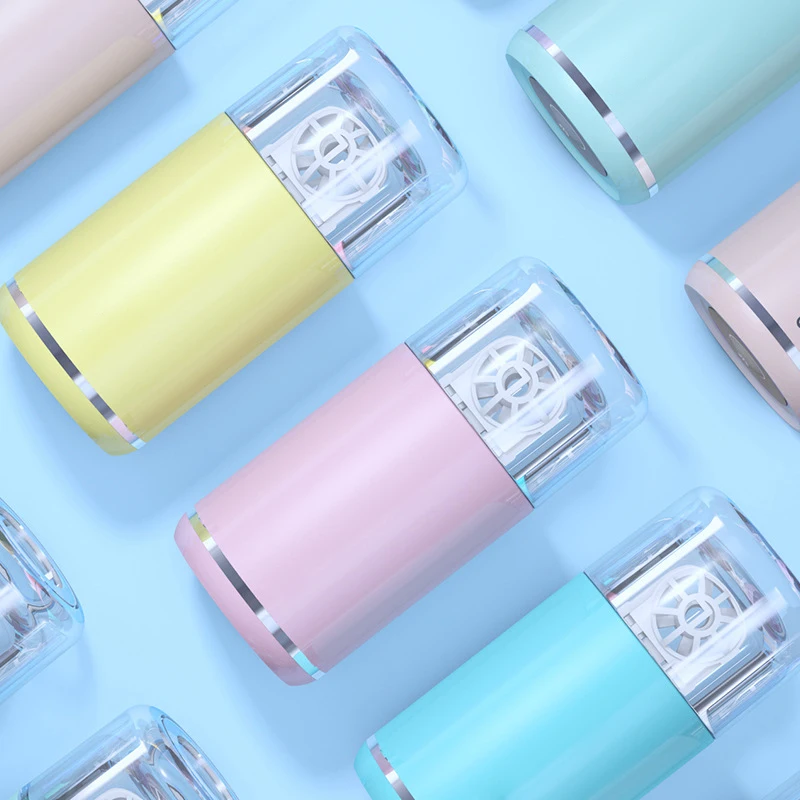 휴대용 콘택트 렌즈 클리너 자동 청소 기계 USB 충전 여성용 빠른 진동 세탁기 여행 야외 4.1×8.7cm