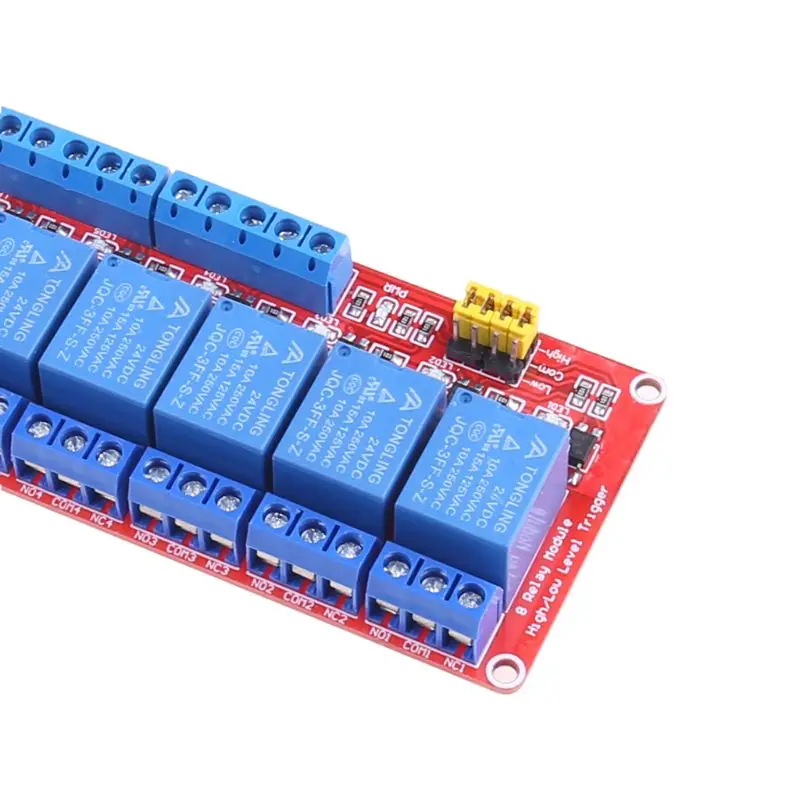 Generic 8 Channel Relay Module High And Low Level Trigger Relay Control ...