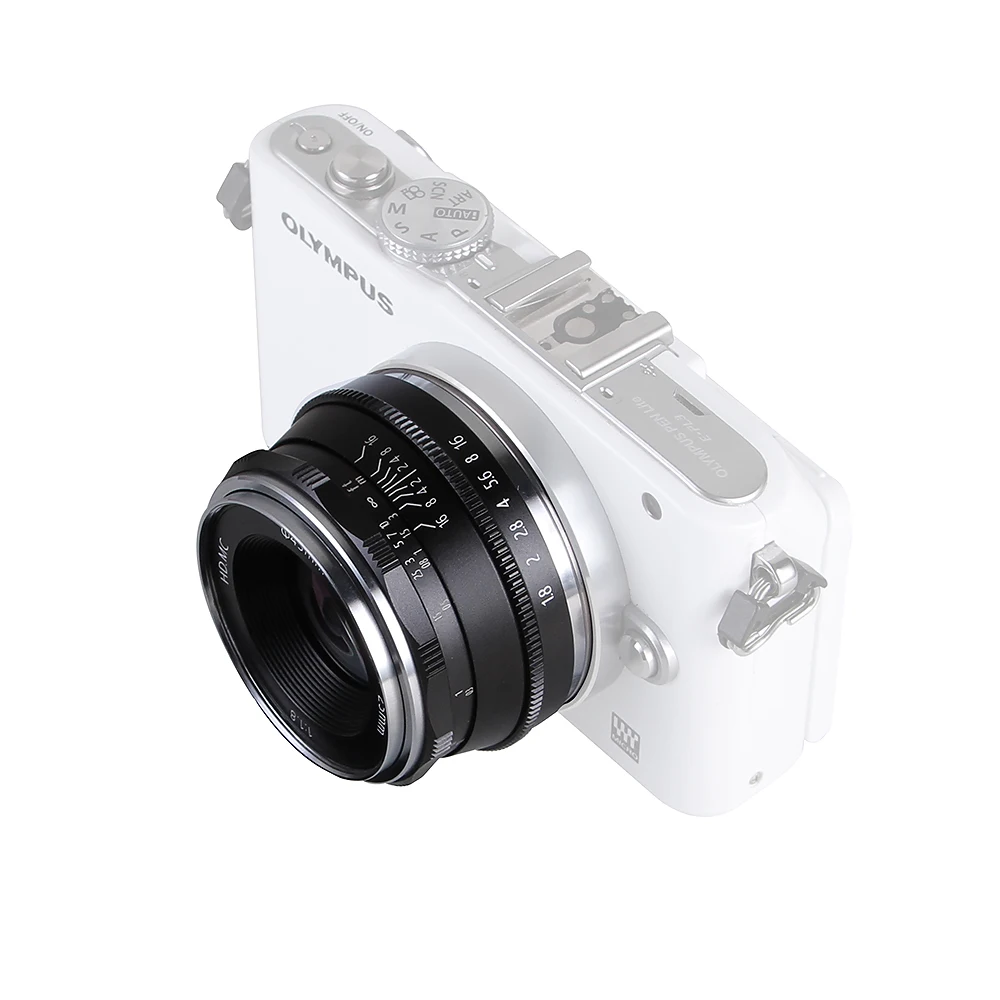 25 мм F1.8 Prime объектив ручной фокусировки MF для Panasonic Olympus MFT M4/3 крепление GH4 GM1 GX8 G7 G9 камера