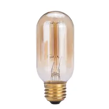 Диммируемая ST45 лампа накаливания Эдисона лампа 110V〜130V Бытовая поставка