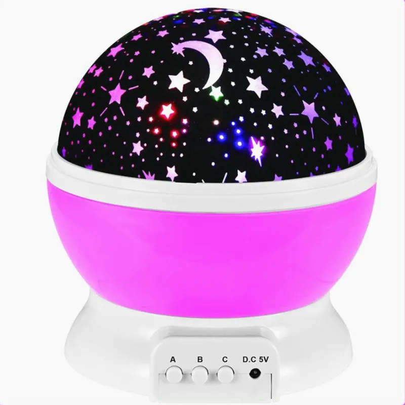 Новинка люминесцентные игрушки романтическое звездное небо Светодиодный Ночник проектор батарея USB ночник креативные игрушки на день рождения для детей