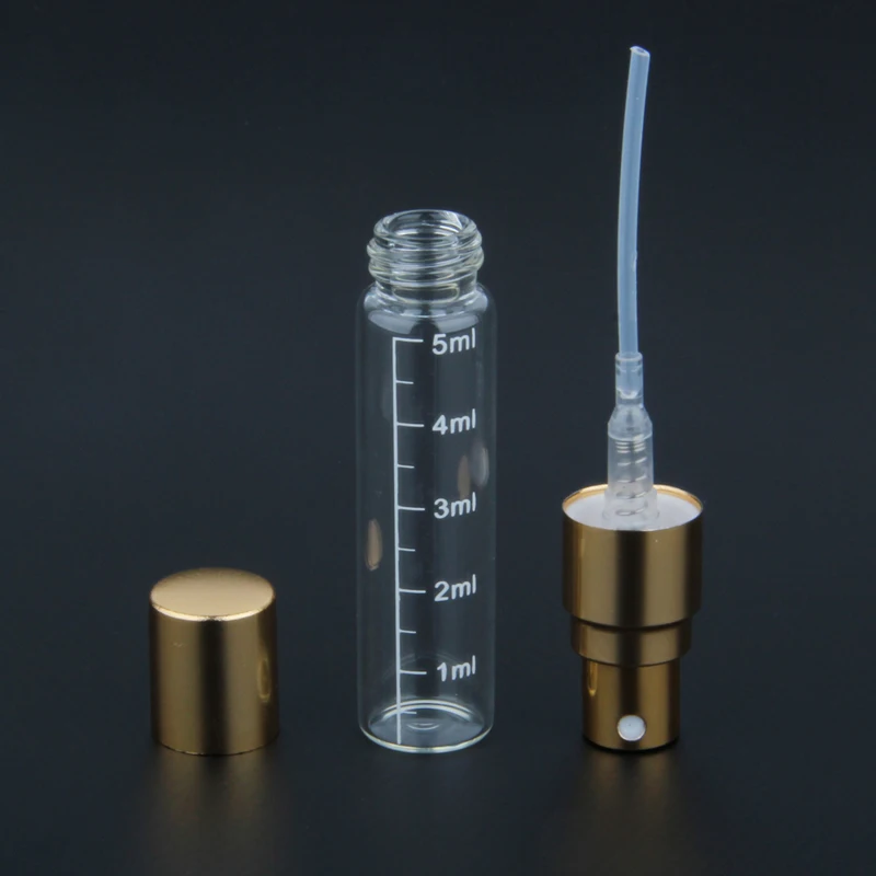 5ml/10 ml/30 ml/30 ml 빈 향수 병 알루미늄 스프레이 분무기 휴대용 여행 화장품 용기 개/몫