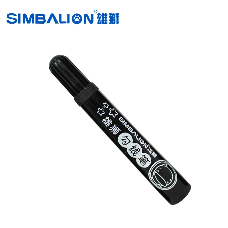 Taiwan lion Large Capacity Marker Pen Tire Hook child painting graffiti For Kid Painting | Канцтовары для офиса и дома