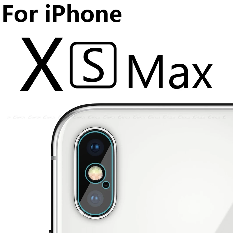 Для iPhone 11 Pro Max объектив камеры защитный чехол для iPhone 11 Pro XS Max X XR 8 7 6 6S Plus защита экрана задняя пленка для объектива - Цвет: For iPhone XS Max