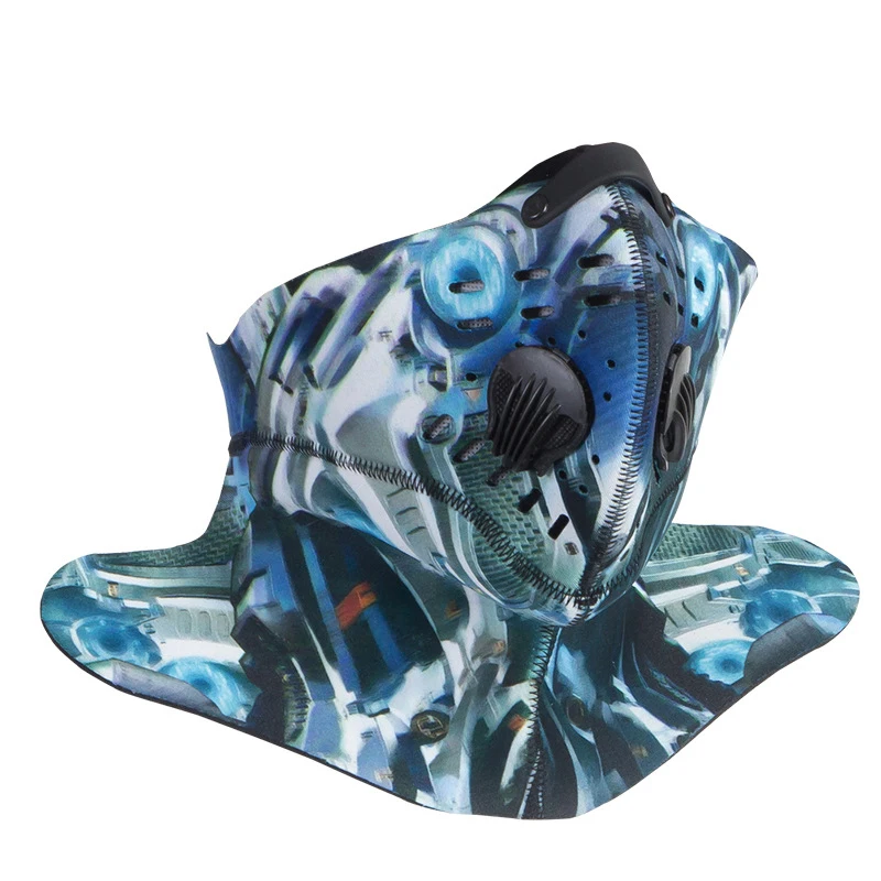 

Carbon Protective cycling mask Anti-pollution riding running training shield smog bike half face cover dust jogging gas mask